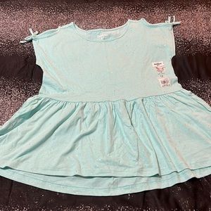 NWT OshKosh B’Gosh Girls Blue Tunic Top Sz 12